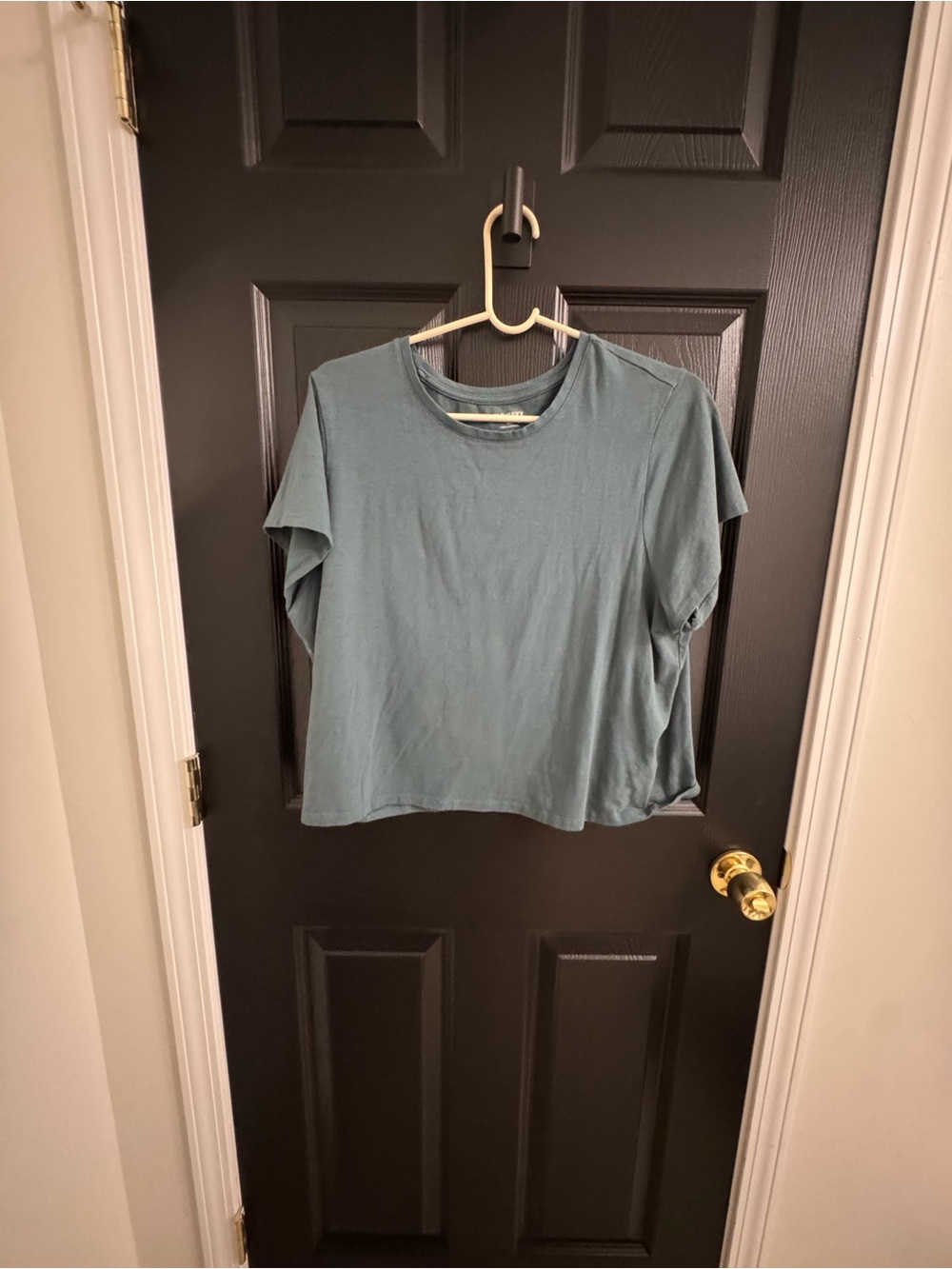 Old Navy Short Sleeve Crewneck Tee in Dusty Teal